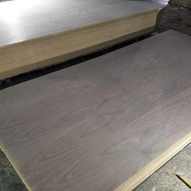 Black Walnut Fancy Plywood for Furniture Decoration
