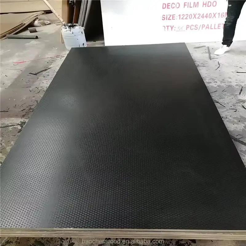 Antislip /Wire mesh/Anti skid Film Faced Plywood