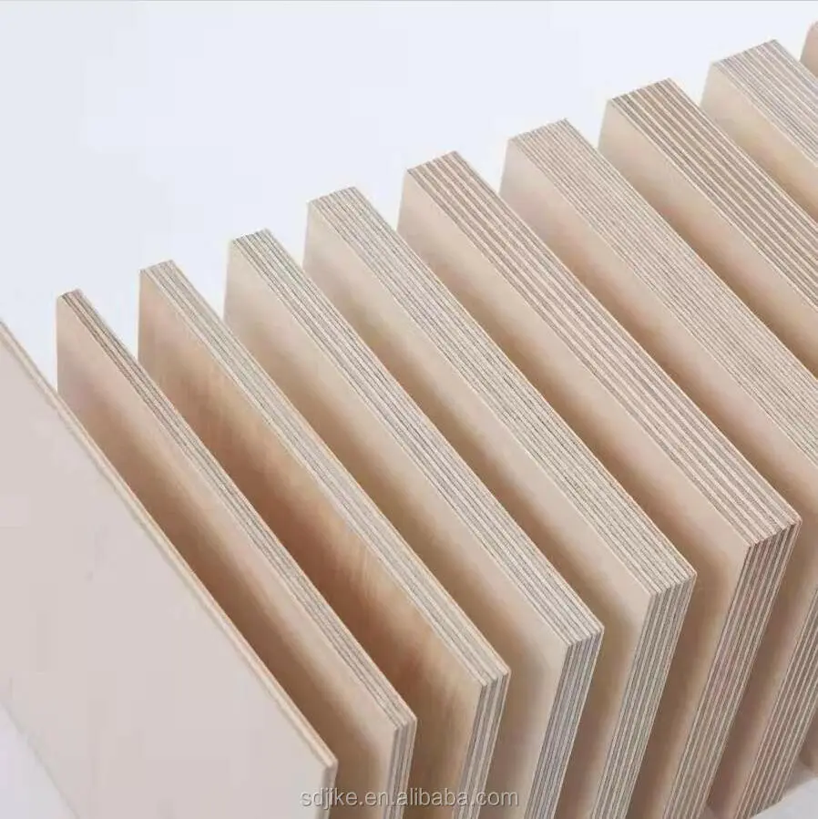 Phenolic WBP glue 1525x1525mm 1525x3050mm birch plywood for furniture furniture to EU grade