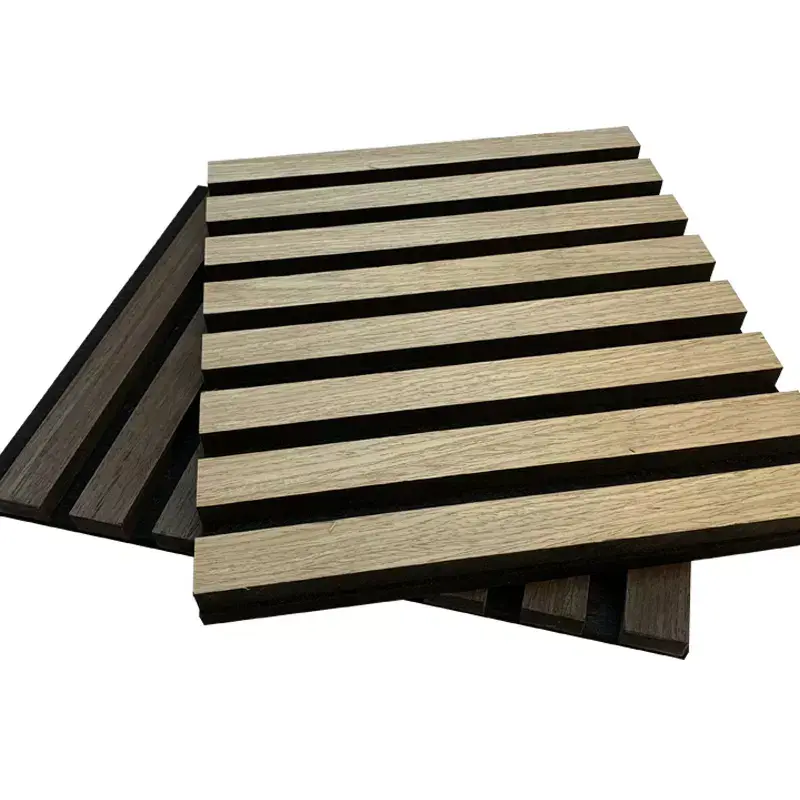 Wooden slotted Akupanel decoration acoustic wall panel (20)720
