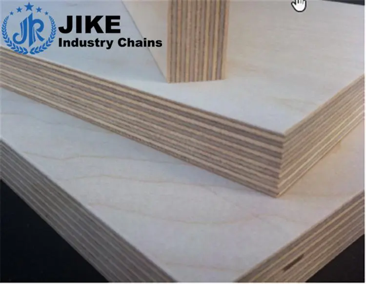 Phenolic WBP glue 1525x1525mm 1525x3050mm birch plywood for furniture furniture to EU grade