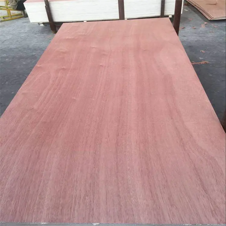 9mm 12mm 15mm 18mm Okume Bintangor Sapele Pine Birch Commercial Plywood
