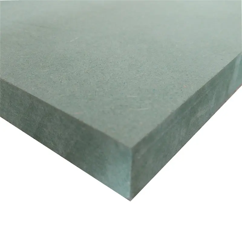 Green 3Mm 6Mm 9Mm 12Mm 15Mm 18 Mm Moisture-Proof Waterproof Moisture MR MDF Board For Furniture