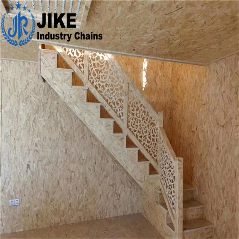 Poplar pine material OSB board for construction (26)tju