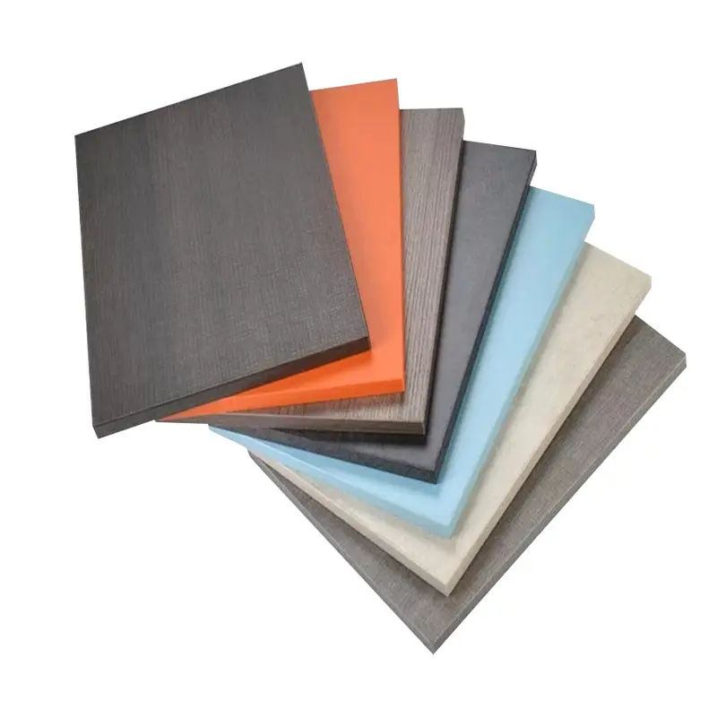 Furniture Plywood Melamine Faced Board Plywood 9mm 12mm 16mm 18mm Kitchen Cabinet Plywood