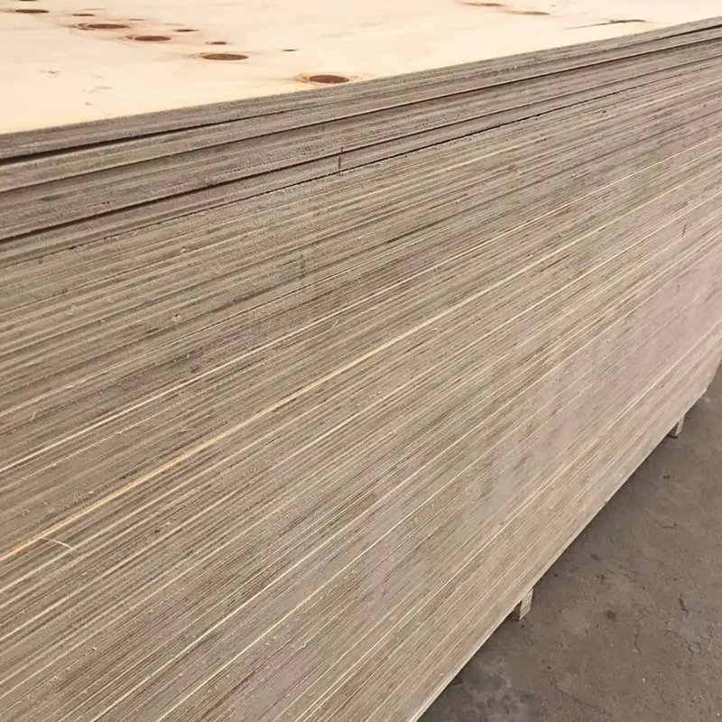1/2 3/4 18MM Pine Outdoor Wall Exterior high quality CDX plywood for Construction Roofing