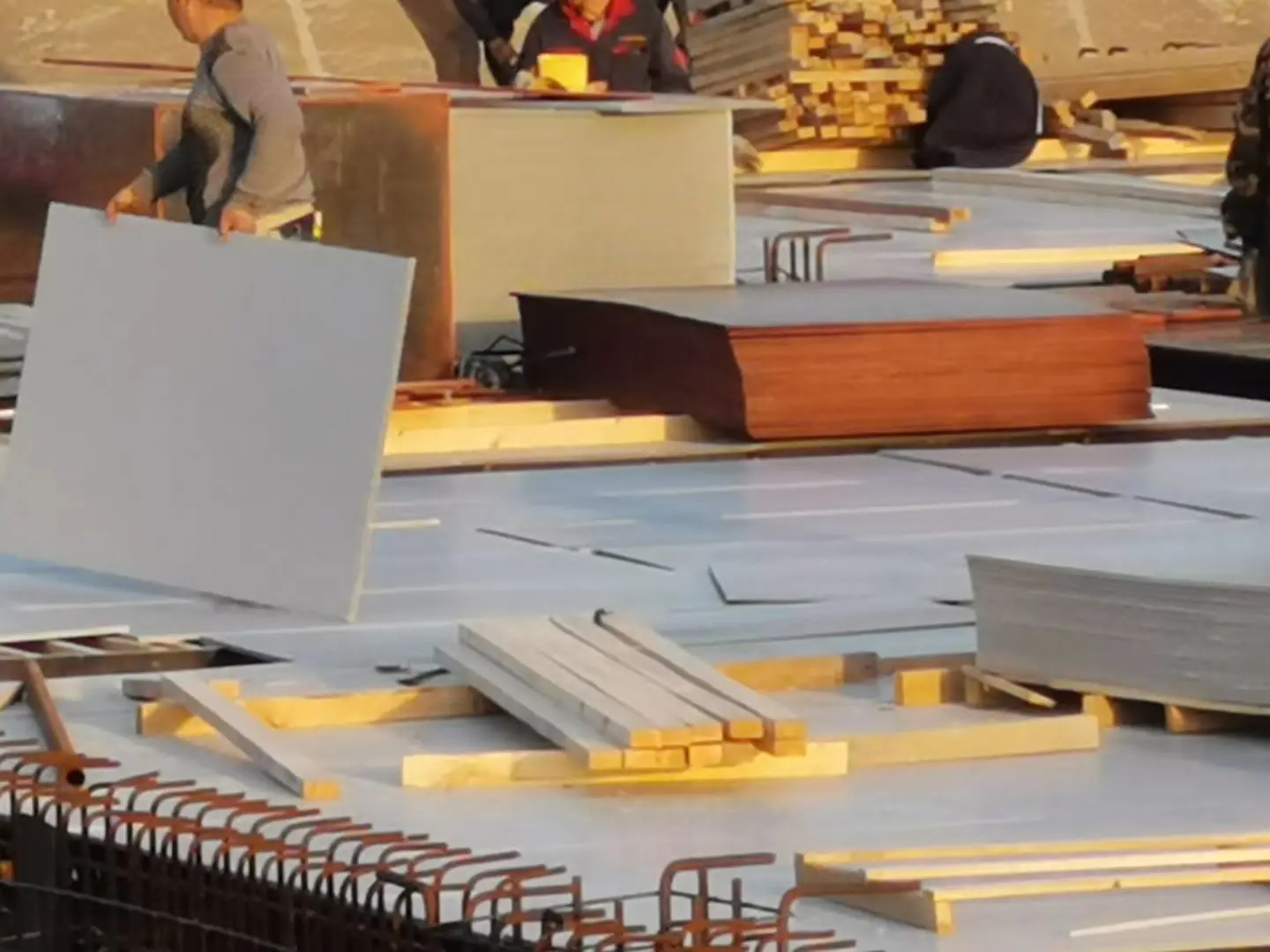 Hollow plastic formwork board (12)v92