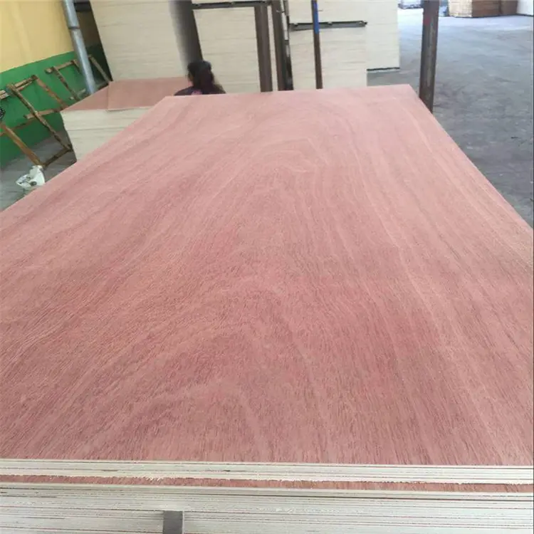 9mm 12mm 15mm 18mm Okume Bintangor Sapele Pine Birch Commercial Plywood