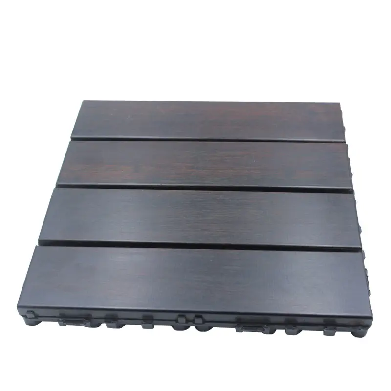 Outdoor Waterproof Carbonized Garden and Balcony Bamboo Boards Tiles