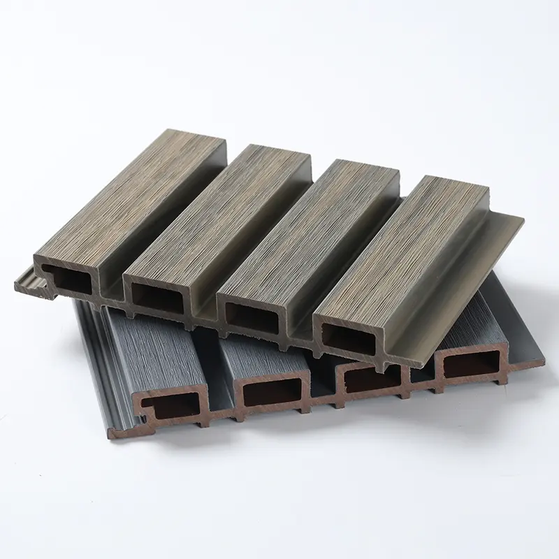 Co-extrusion Waterproof WPC Exterior Wall Cladding WPC Panels Decorative Wood Plastic Composite Wall Board