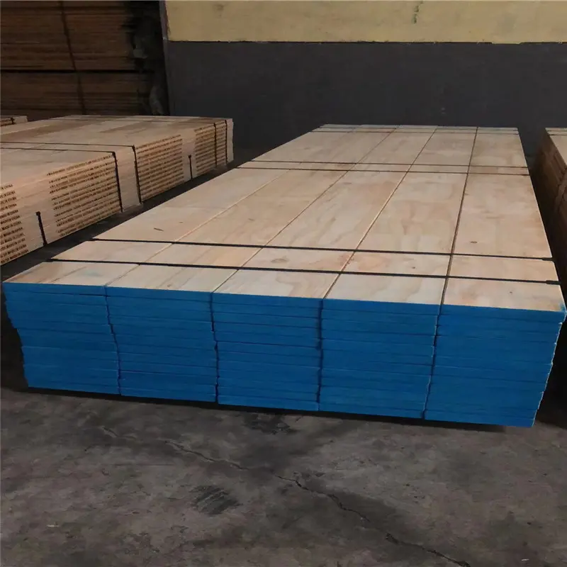 Scaffolding LVL planks for construction