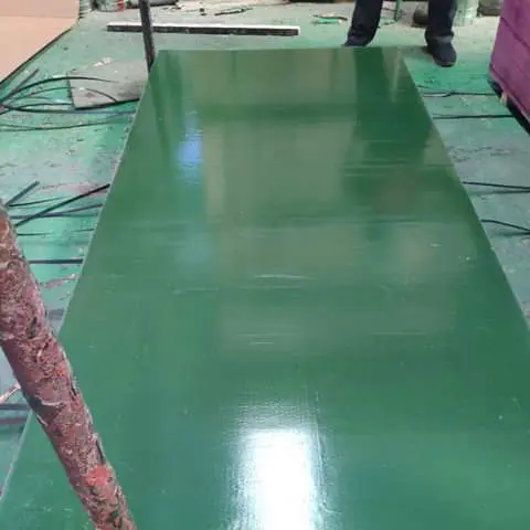 4*8 18mm Green PP Plastic marine plywood sheet Film Faced Plywood for Construction