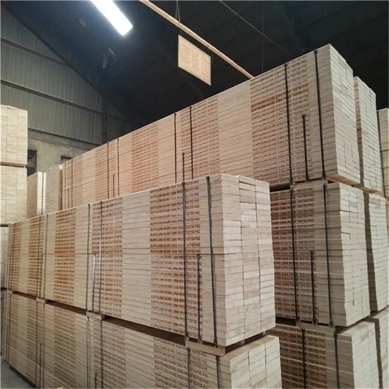 Scaffolding LVL planks for construction