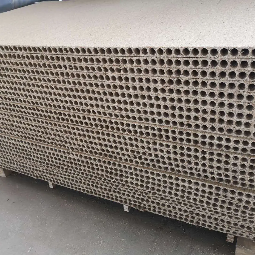 China factory 33mm 35mm 38mm 44mm Hollow Core Particle Board/Tubular Chipboard