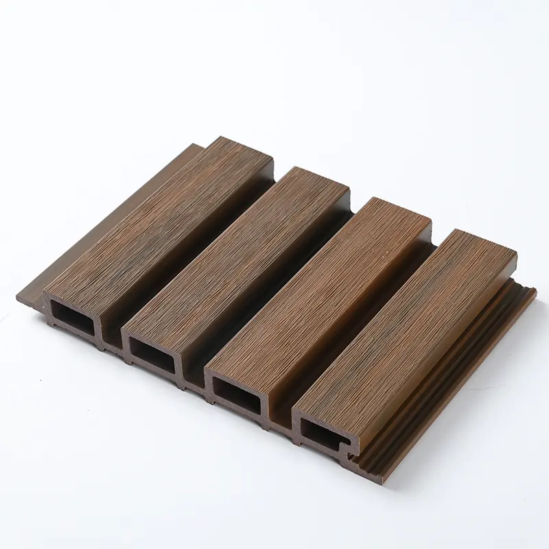 Co-extrusion Waterproof WPC Exterior Wall Cladding WPC Panels Decorative Wood Plastic Composite Wall Board