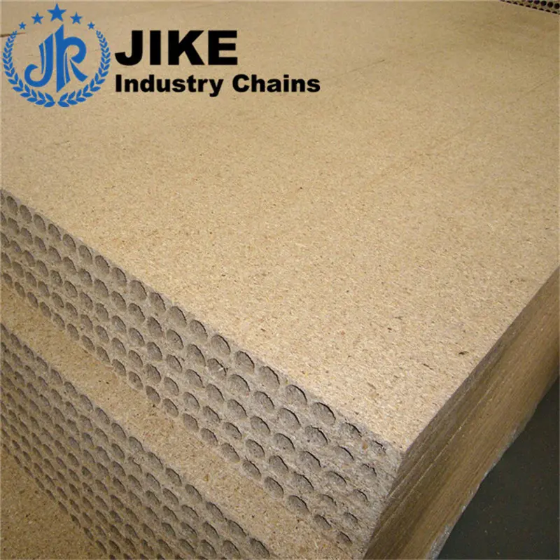 Hollow tubelar particle board