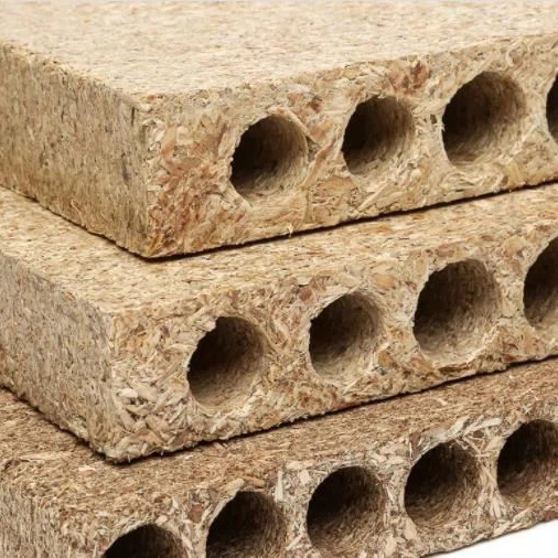 China factory 33mm 35mm 38mm 44mm Hollow Core Particle Board/Tubular Chipboard