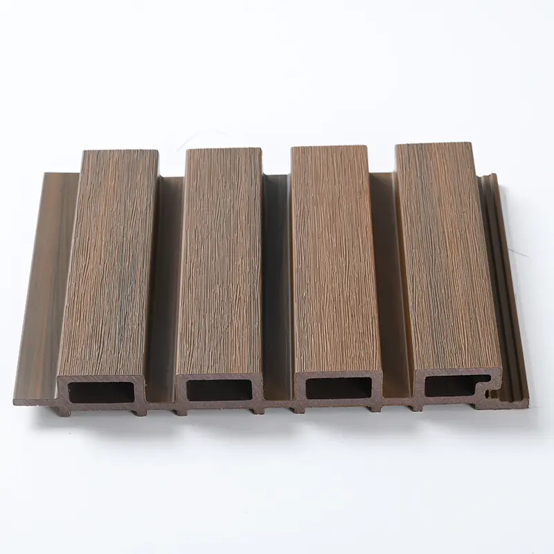 Co-extrusion Waterproof WPC Exterior Wall Cladding WPC Panels Decorative Wood Plastic Composite Wall Board