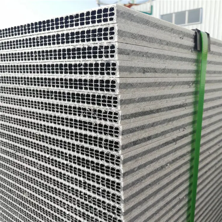 Hollow Plastic Formwork board New Type Recycled Construction Material