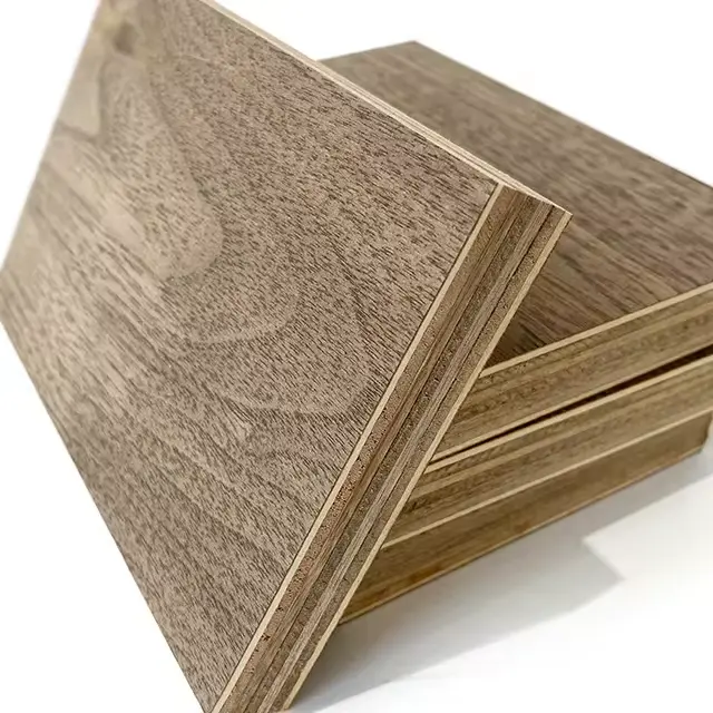 Black Walnut Fancy Plywood for Furniture Decoration