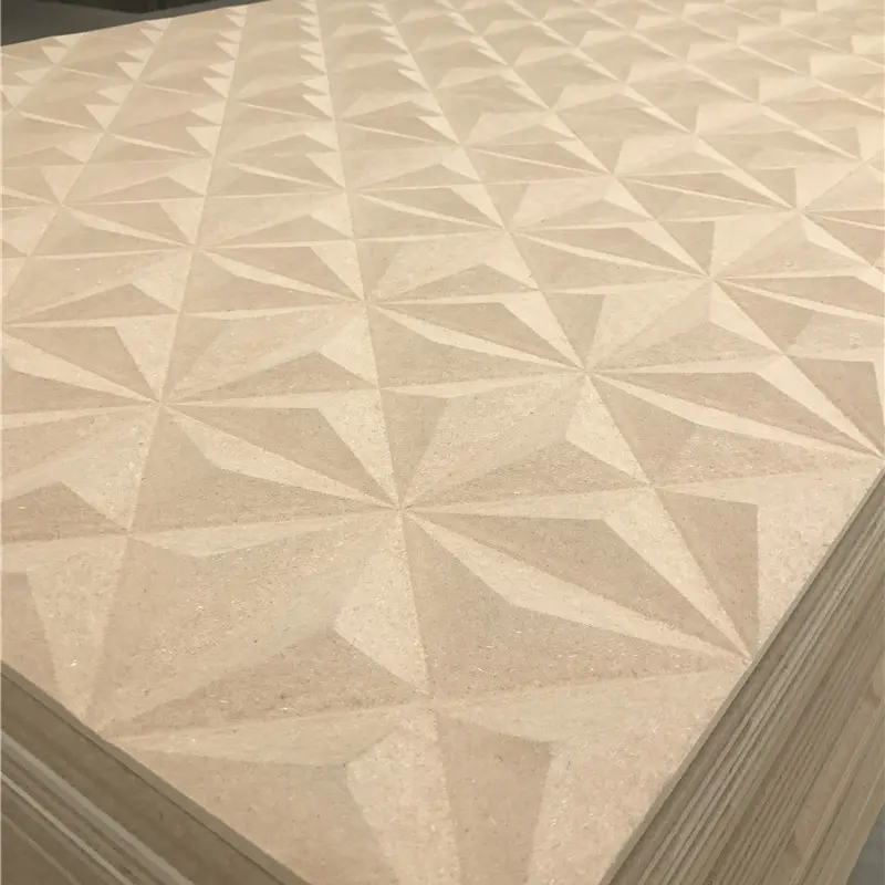 9mm Flexible MDF wall cladding solid oak/pine/elm bending wall board