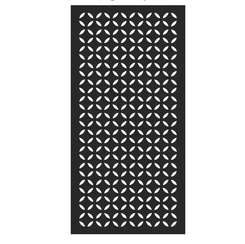 Waterproof wpc portable garden screens room dividers Modern Design CNC Interior Living Room Divider wpc screen