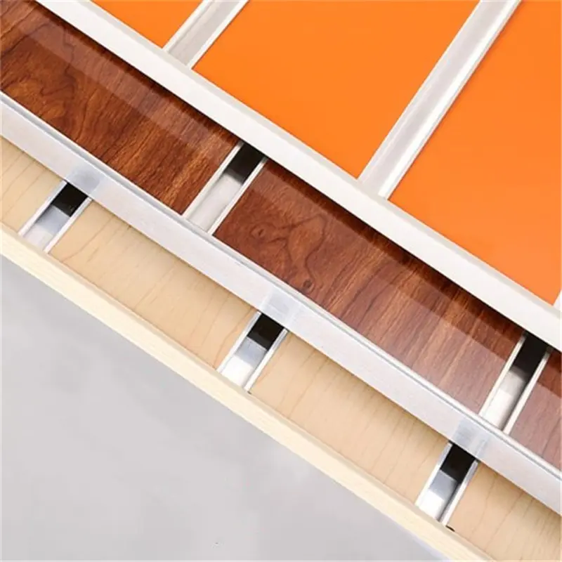Slat wall Panel Melamine MDF For Supermarket Display